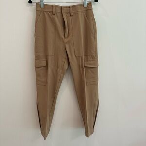 Women's Tan Cargo Pants- perfect work attire